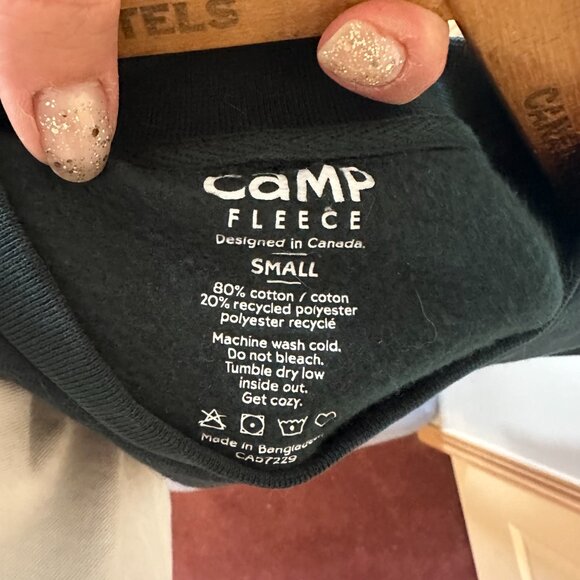 Green unisex sweatshirt - Picture 3 of 4